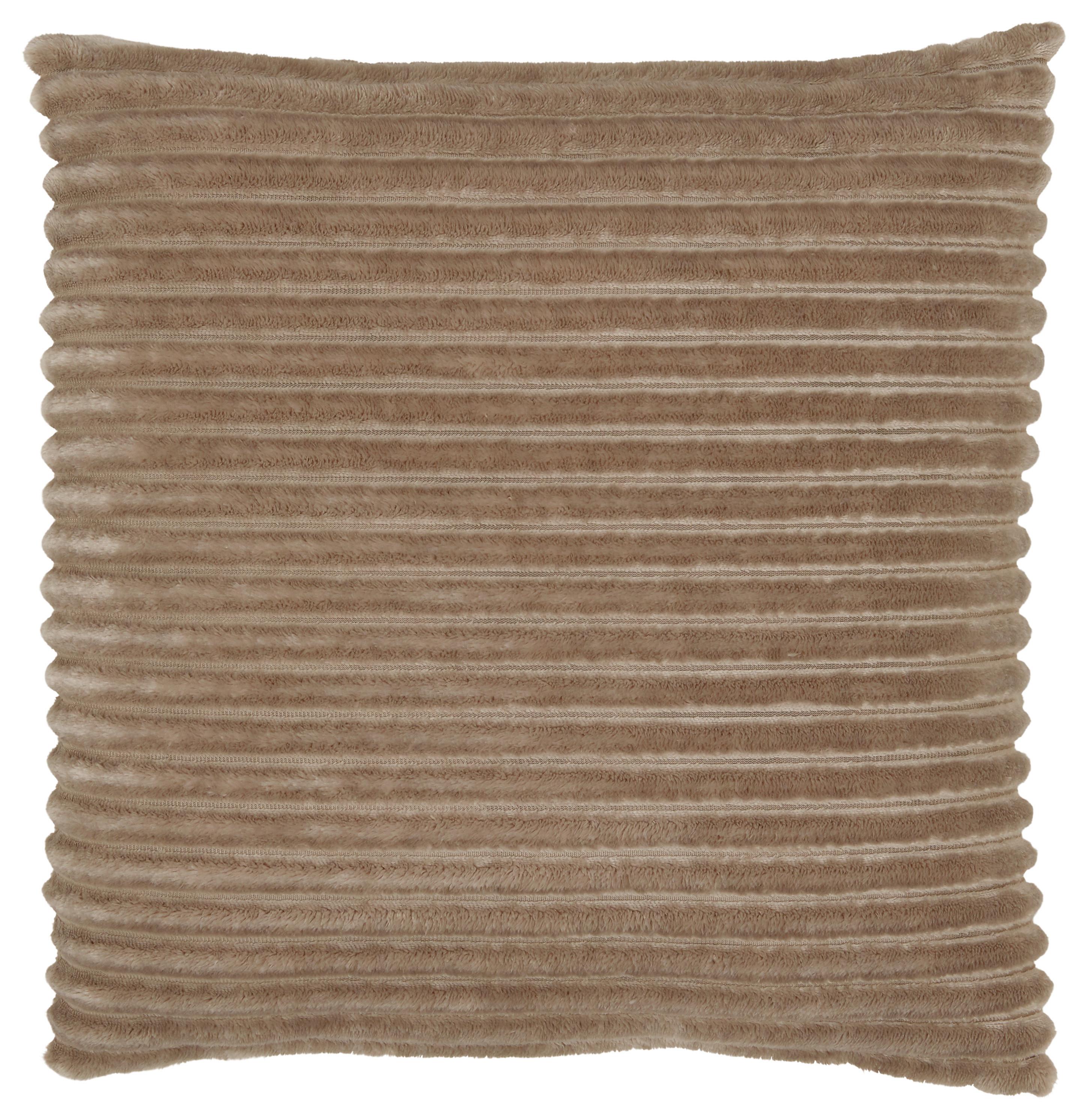 DEKORAČNÍ POLŠTÁŘ CORDI -TOP- - béžová, Konvenční, textil (45/45cm) - Modern Living