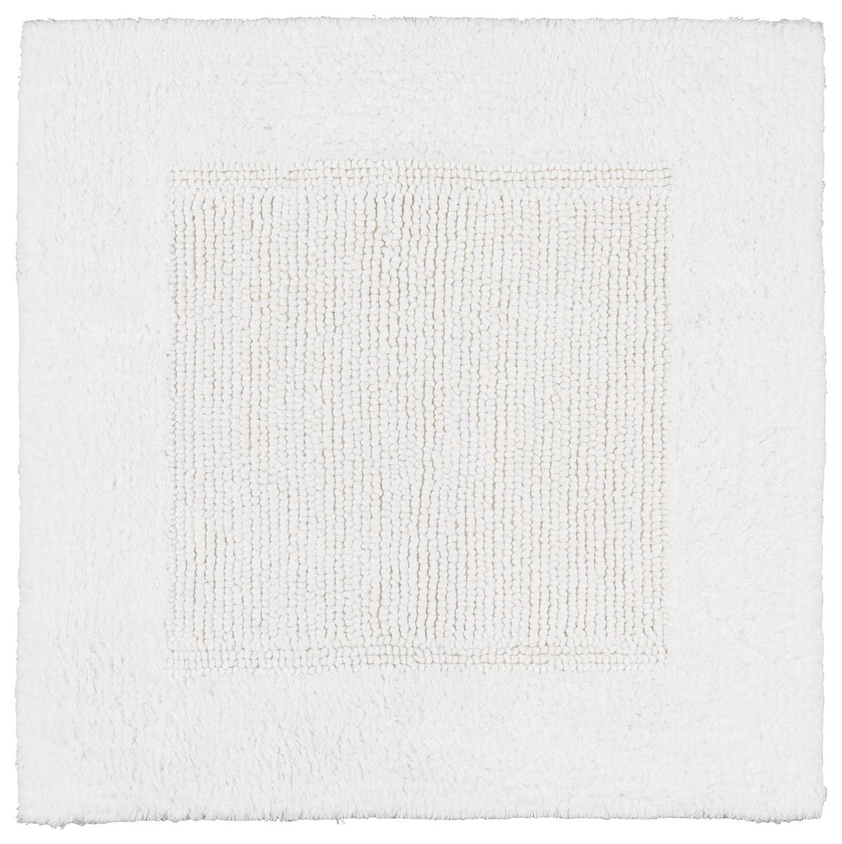 KOUPELNOVÁ PŘEDLOŽKA Karen, 50/50cm, bílá - bílá, Konvenční, textil (50/50cm) - Premium Living