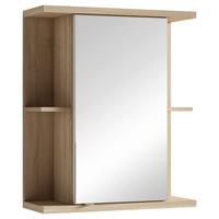 Spiegelschrank Nebraska B: 60cm Sonoma Eiche - Sonoma Eiche, MODERN, Glas/Holzwerkstoff (60/70/25cm) - MID.YOU