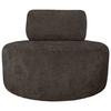 Relaxsessel Moss Mokka B: 88 Cm - Schwarz/Mokka, Basics, Textil (88/70/88cm) - Livetastic