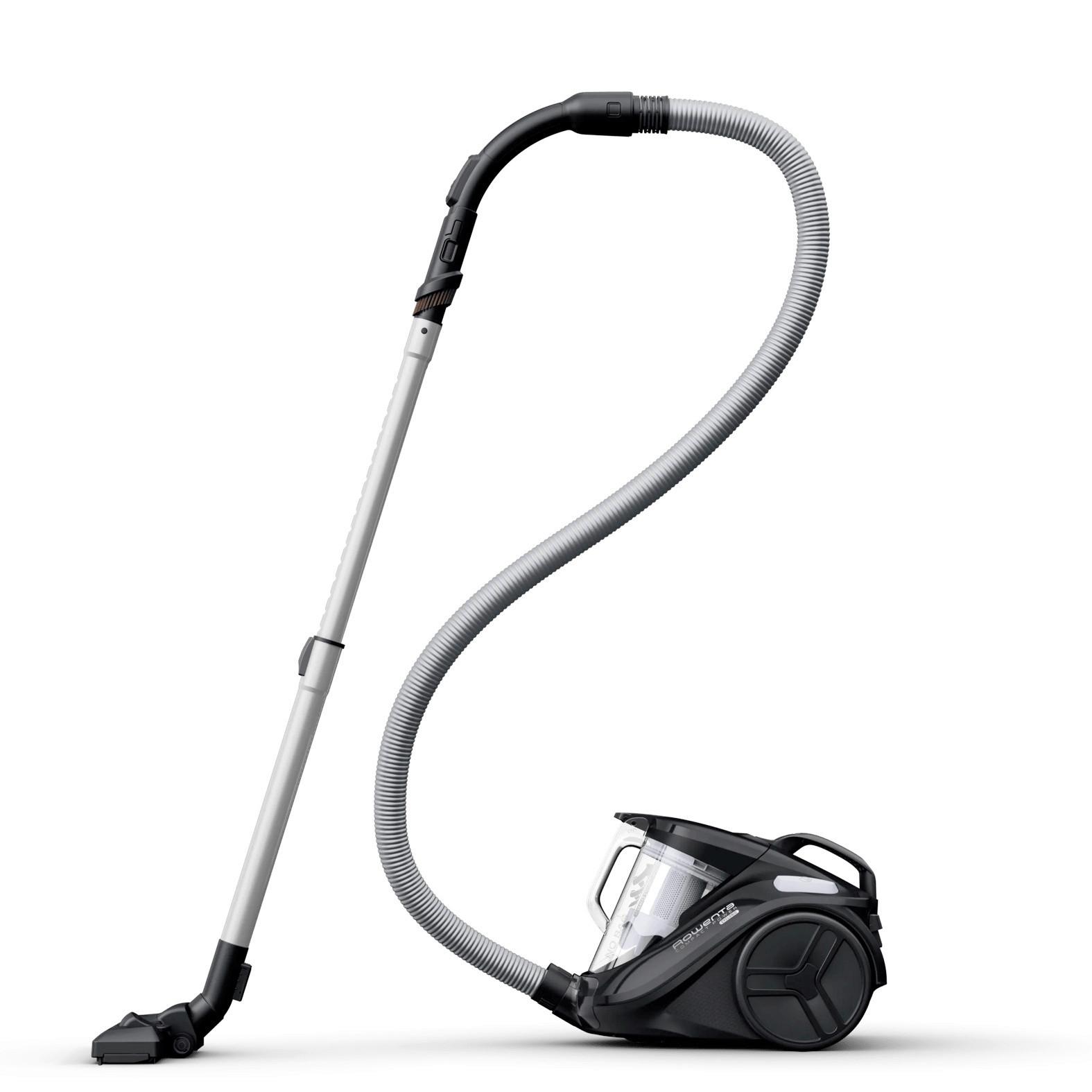 BODENSTAUBSAUGER 750W, 1,5 Liter - Schwarz, Basics, Kunststoff (40,9/27,6/29cm) - Rowenta
