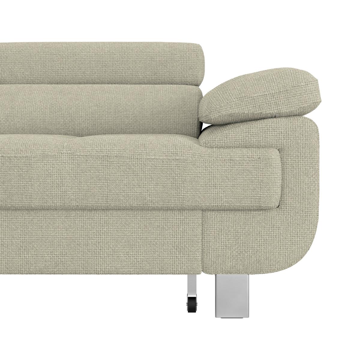 Ecksofa mit Schlaffunktion & Bettkasten Savona Sandfarben - Sandfarben, MODERN, Textil (230/270cm) - Ondega