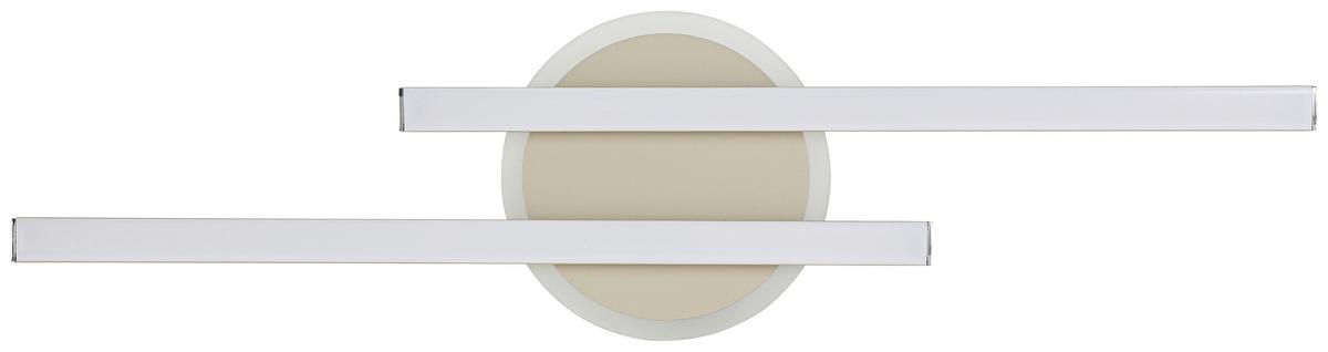 STROPNÉ LED SVIETIDLO OLGA - piesková, Modern, kov/plast (58/15/5cm) - Mömax