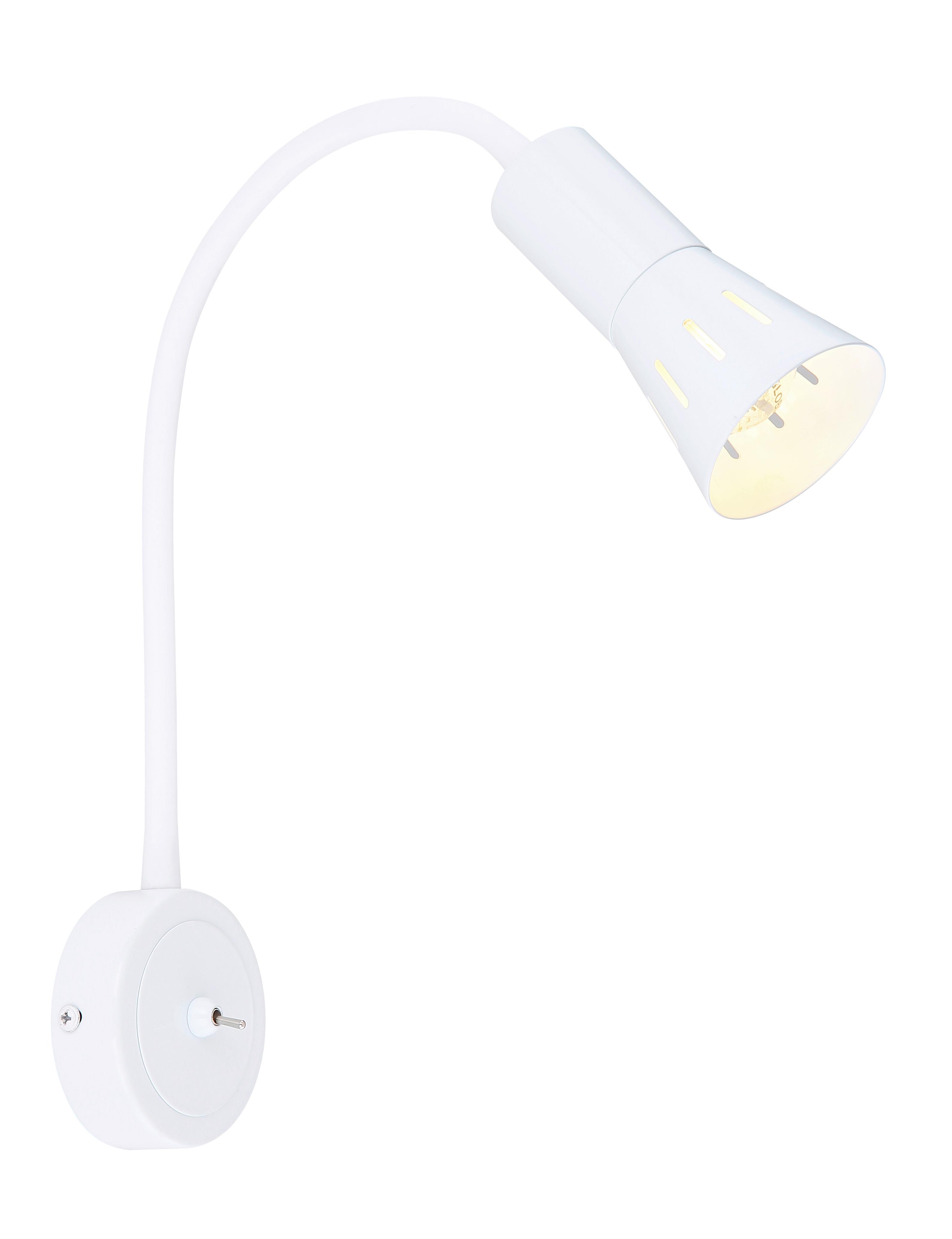 Wandleuchte 91-81346 - Weiß, Basics, Metall (31/24/8cm)