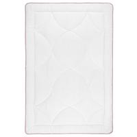 Prošívaná přikrývka Lavendel, 135/200cm - bílá, textil (135/140/200cm) - Nadana