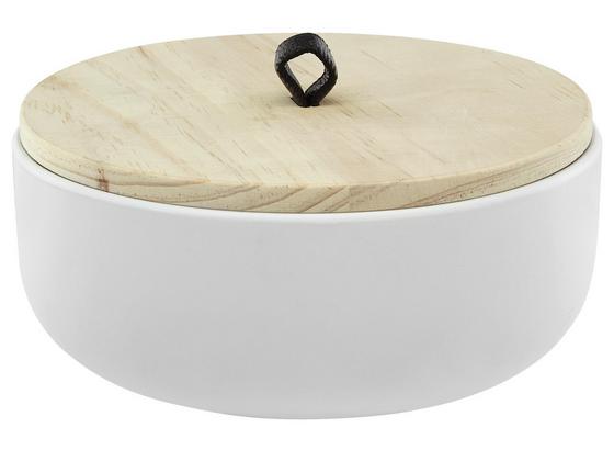 Box Dekorační Sherine - bílá, Lifestyle, kompozitní dřevo/umělá hmota (18/7.5cm) Box Dekorační Sherine - bílá, Lifestyle, kompozitní dřevo/umělá hmota (18/7.5cm)