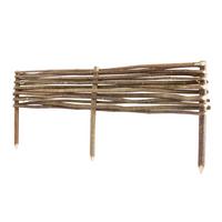 Beeteinfassung Haselnussfarben - Haselnussfarben, Basics, Holz (100/20/35cm)