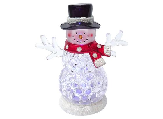 Led Dekoračná Lampa Snowman - číra, umelá hmota/kov (9/9/10,8cm) - Mömax modern living Led Dekoračná Lampa Snowman - číra, umelá hmota/kov (9/9/10,8cm) - Mömax modern living