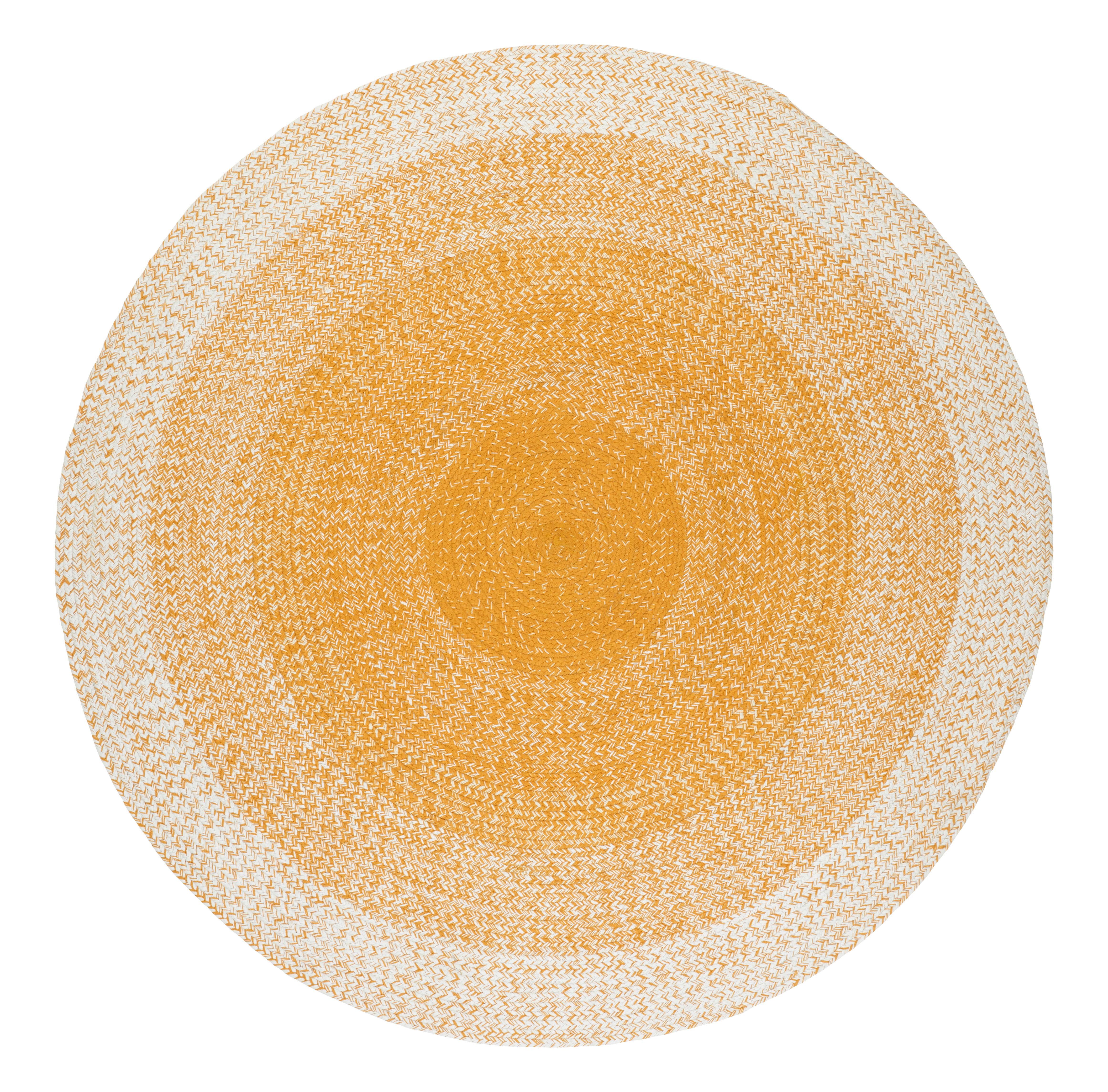 KOBEREC TKANÝ NA PLOCHO Marie, 160cm - žlutá, Basics, textil (160cm) - Modern Living