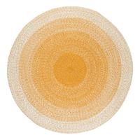 KOBEREC TKANÝ NA PLOCHO Marie, 160cm - žlutá, Basics, textil (160cm) - Modern Living