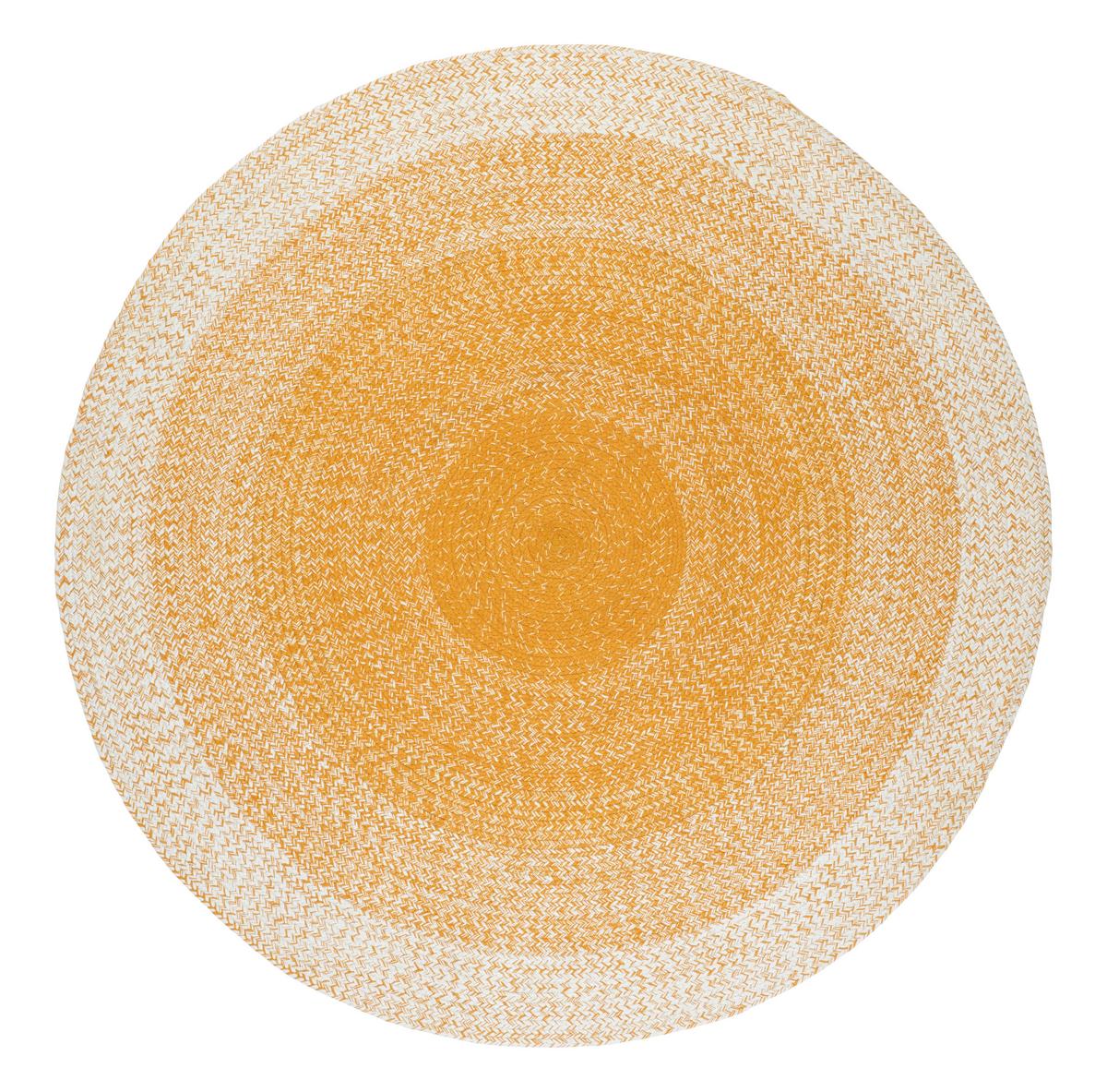 KOBEREC TKANÝ NA PLOCHO Marie, 160cm - žlutá, Basics, textil (160cm) - Modern Living