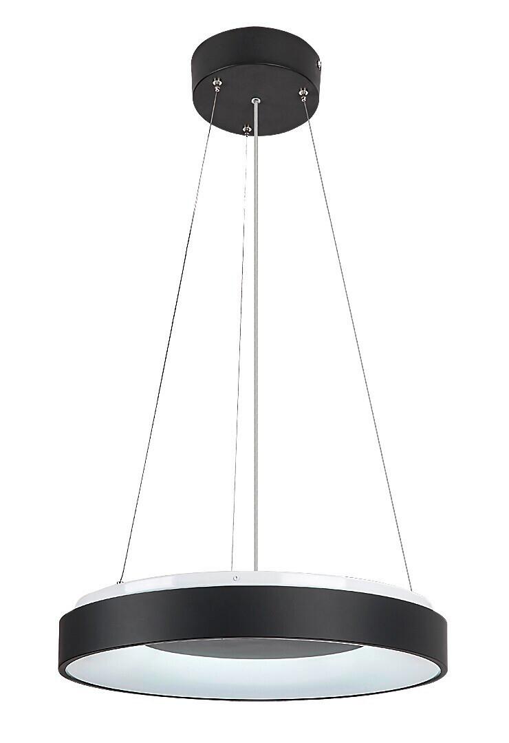ZÁVESNÉ SVIETIDLO CEILO - čierna/biela, Design, kov/plast (48/130cm)