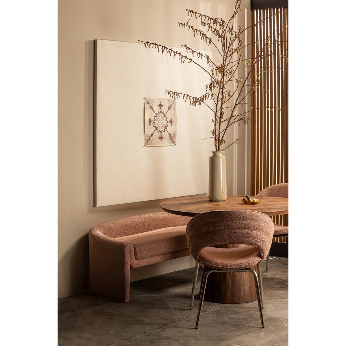 Esstisch Limit Walnussfarben L: 130 cm - Walnussfarben, Design, Holz (130/130/76cm) - Livetastic
