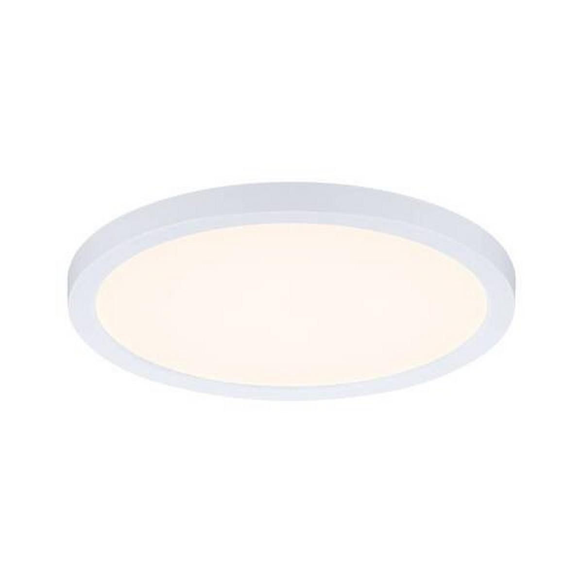 LED-Paneel L: 17,5 cm dimmbar - Weiß, Design, Kunststoff (17,5cm) - Paulmann
