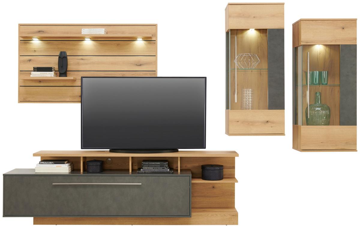 Tv-elem Limit - Modern, faalapú anyag (220/68,5/40cm)