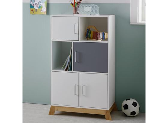 Komoda Brian - farby borovice/biela, Moderný, kov/drevo (60/103/34cm) - Mömax modern living Komoda Brian - farby borovice/biela, Moderný, kov/drevo (60/103/34cm) - Mömax modern living