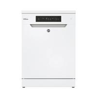 Geschirrspüler Hf3e7low B: 60 cm Freistehend Weiß - Weiß, Basics (60,0/85,0/60,0cm) - Hoover