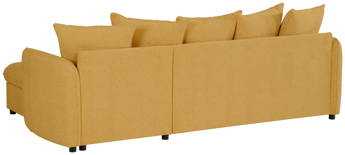 Ecksofa Costo Senfgeld S: 254 cm - Senfgelb, Design, Textil (254/160cm) - MID.YOU