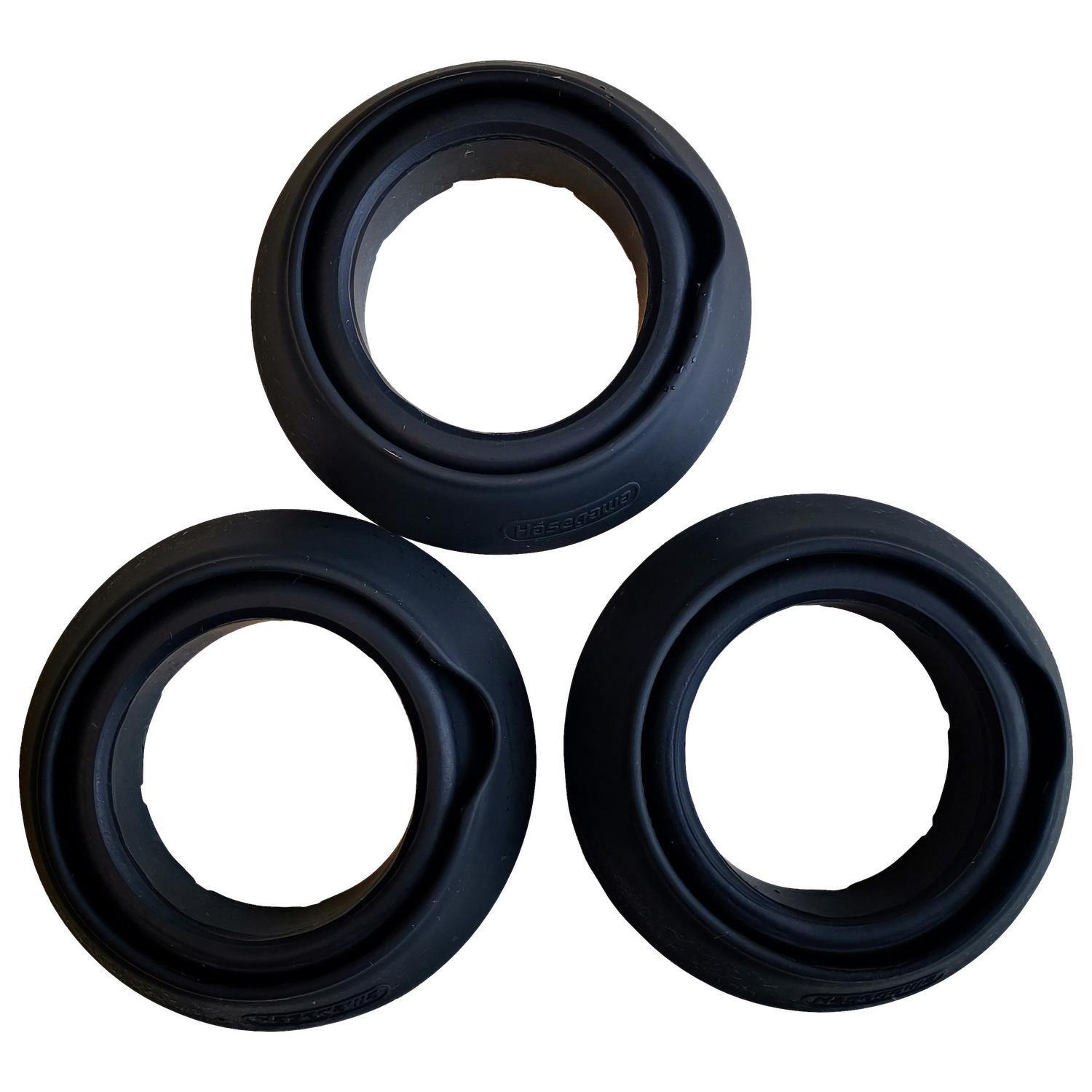 Leiter GUMMIFÜßE 3Er-Set