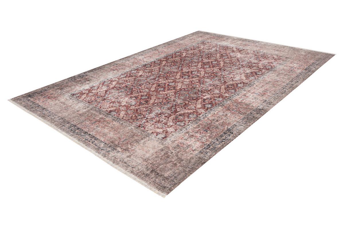 Vintage-Teppich My Maurea 780 - Rot, Basics, Textil (75/150cm) - Obsession