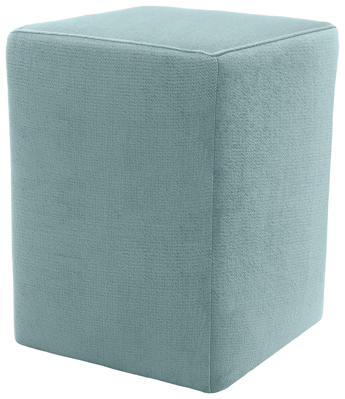 Hocker Looks Xx - Mintgrau/Silberfarben, Design, Textil (38/47/38cm) - LOOKS by W.Joop
