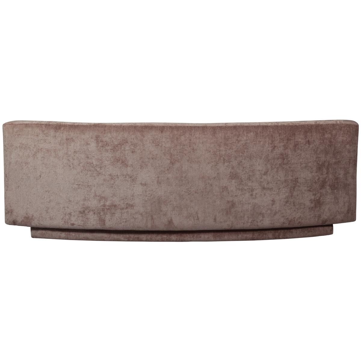 2-sitzer-sofa Popular Taupe B: 215 Cm - Taupe, Design, Holz/Textil (215/72/97cm) - Livetastic