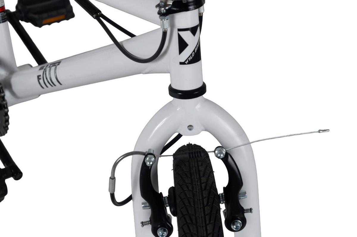 BMX Freestyle 20'' FATT weiß - Weiß, LIFESTYLE, Metall (25kg)