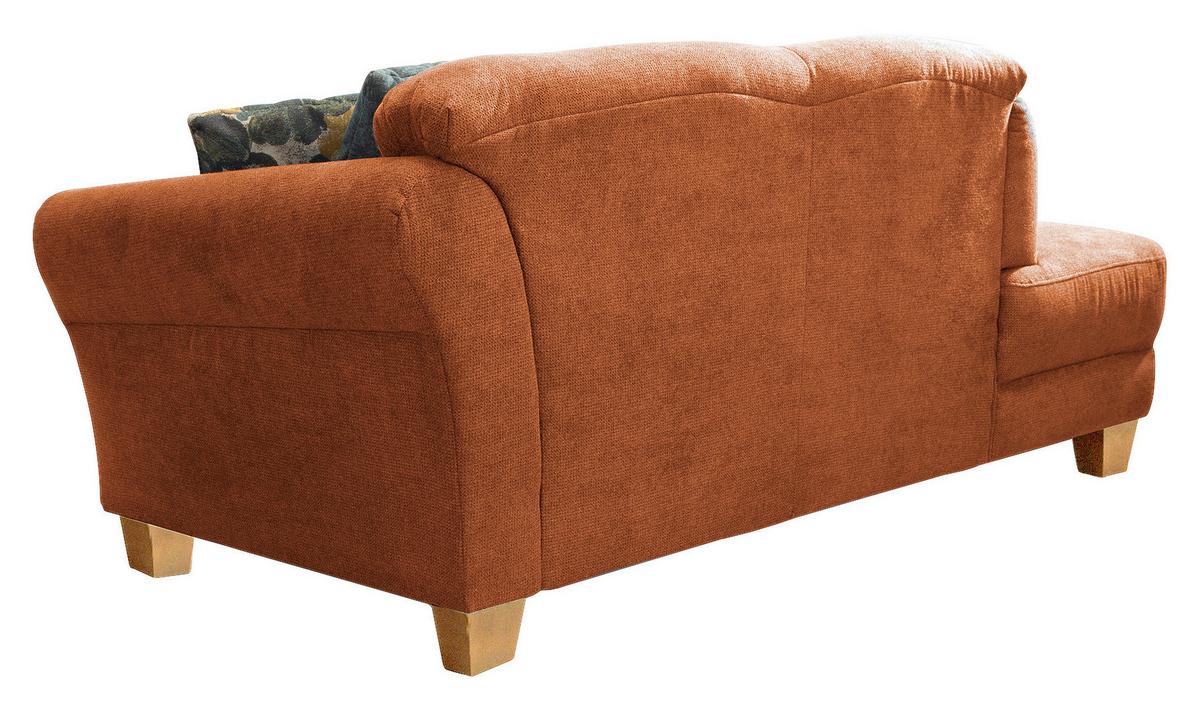 Récamiere Gotland V Terracotta B: 194 cm - Terracotta/Naturfarben, KONVENTIONELL, Textil (194/84/91cm) - Sit & More