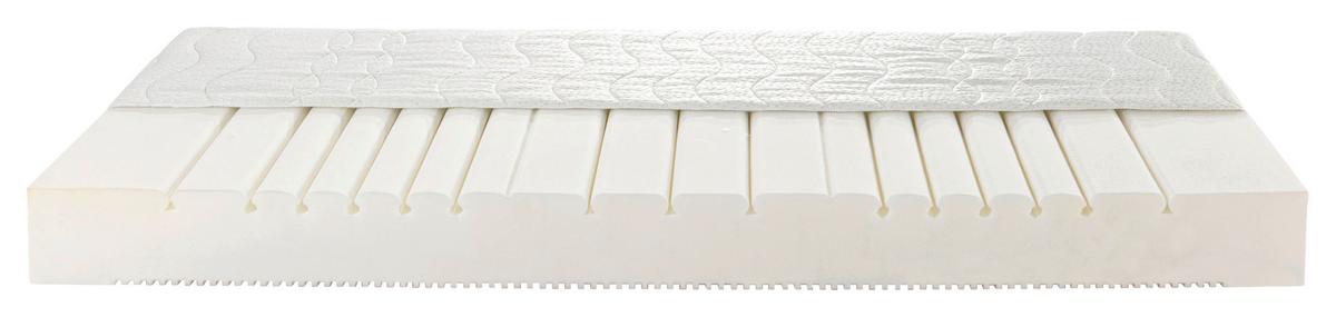 Komfortschaummatratze Primo 90x200cm Mittelfest - Weiß, Textil (90/200cm) - Primatex