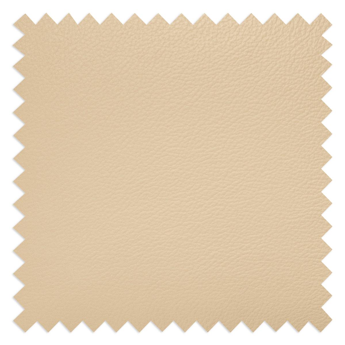 Kopfstütze Nordic, Beige B: 43 cm - Beige, Design, Leder/Textil (43/18/15cm) - Livetastic