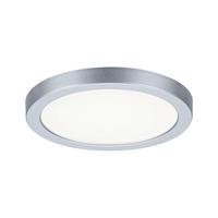LED-Paneel Ø 11,8 cm Rund - Chromfarben, Design, Kunststoff (11,8/1,2cm) - Paulmann