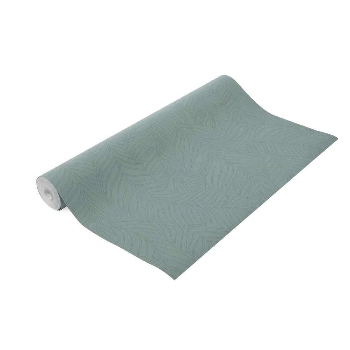 Vliestapete 105972 - Grün, Basics, Papier/Kunststoff (52/1000cm)