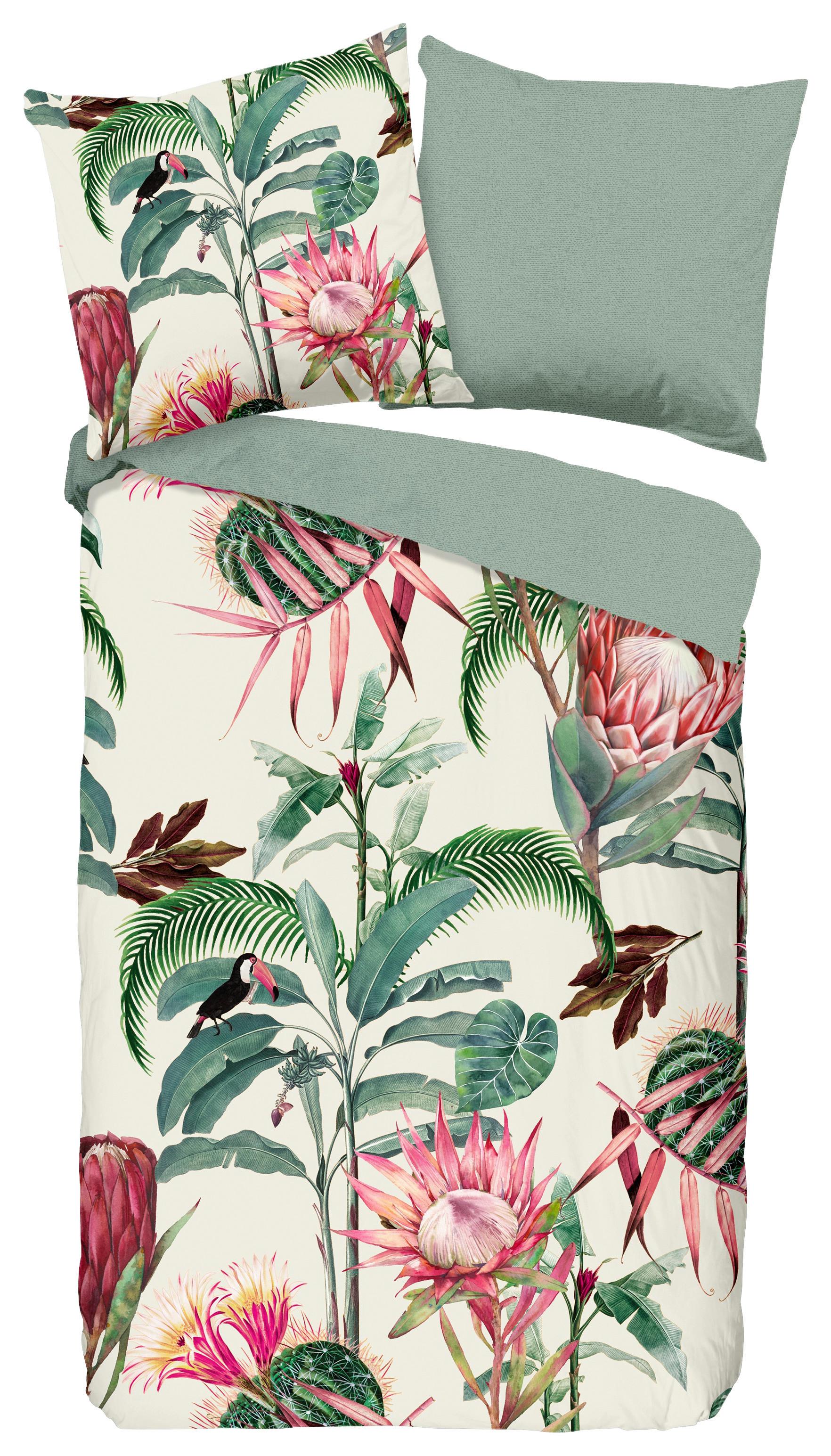 Wendebettwäsche Coco Multicolor 135x200 cm - Multicolor, Natur, Textil (135/200cm)