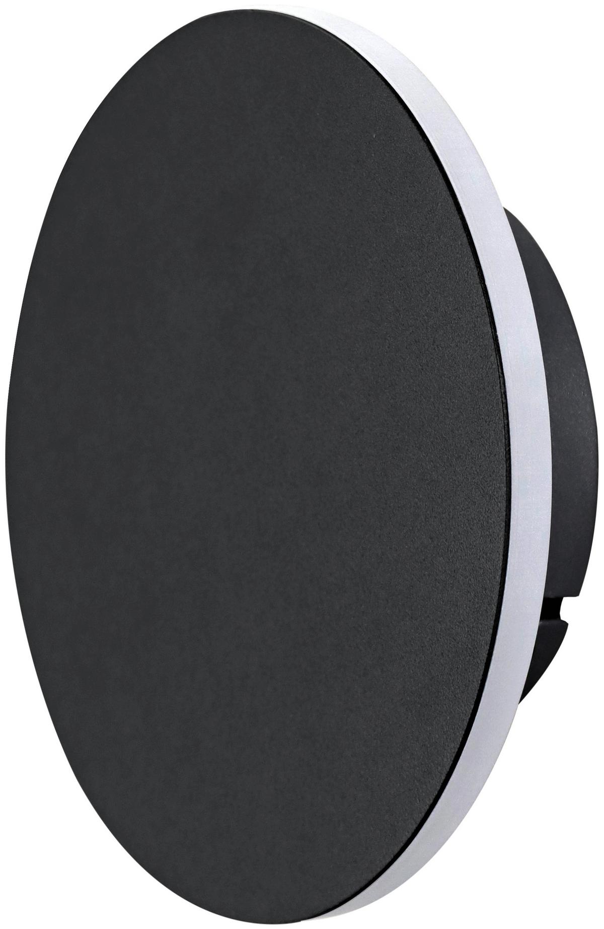 Außenwandleuchte 2528000371696 Mago - Schwarz, KONVENTIONELL, Metall (15/4cm)