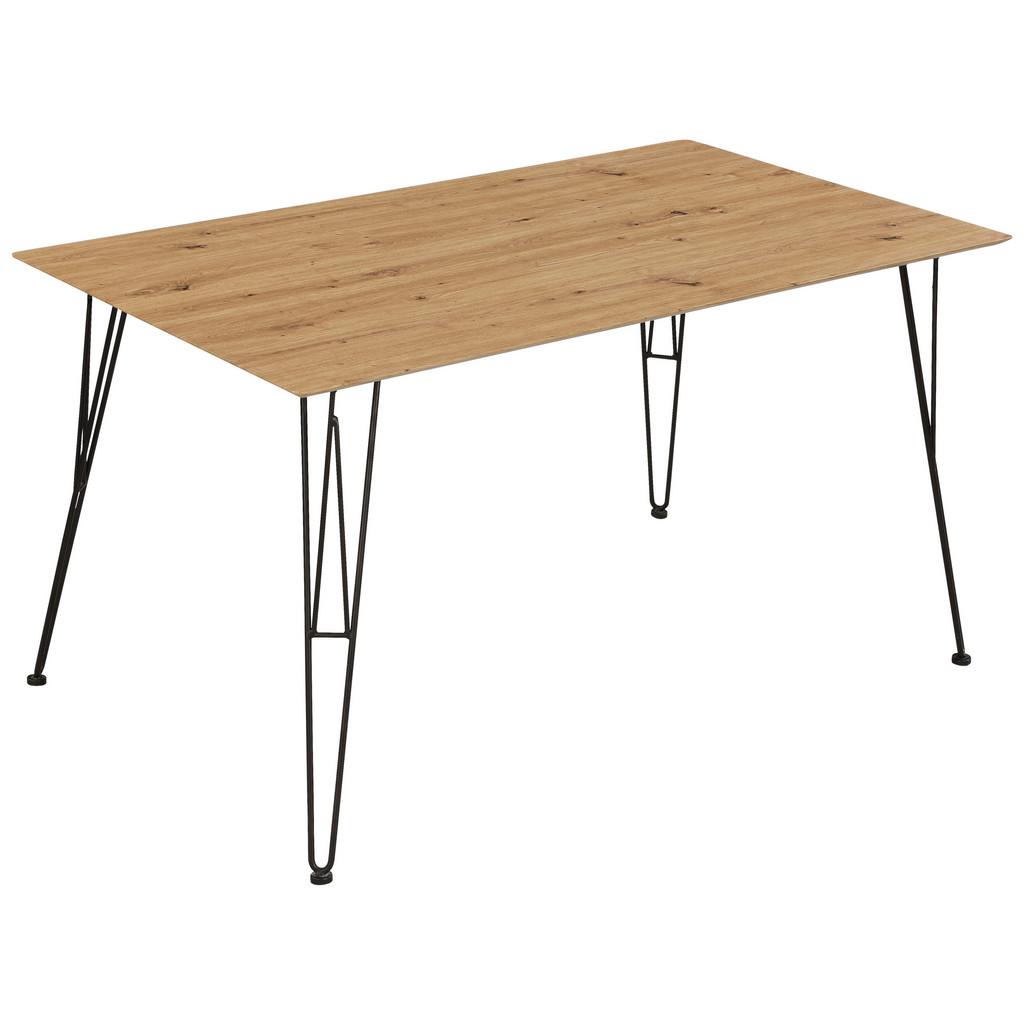 Esstisch Tacona 80x140 cm Artisan Eiche Dekor/Anthrazit