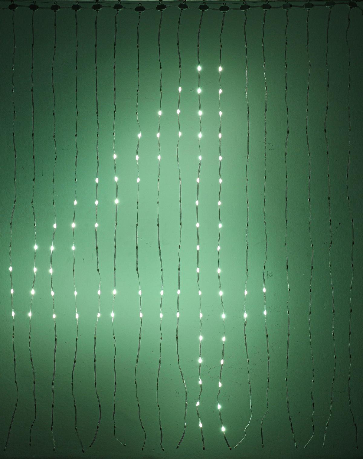 DEKORAČNÍ LED SVÍTIDLO VORHUN - bílá/černá, Konvenční, plast (140/140cm) - Mömax