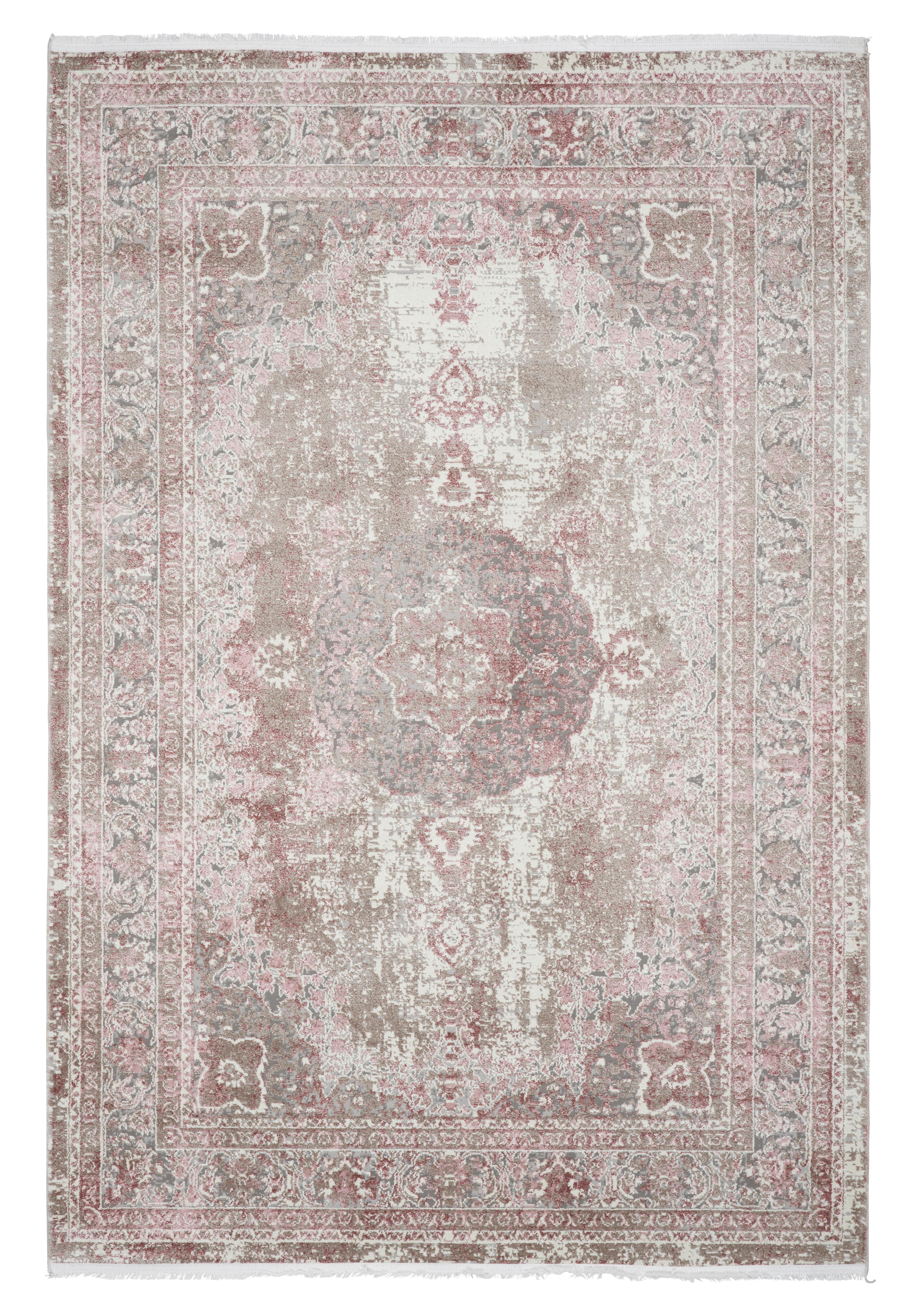 TKANÝ KOBEREC Marcus 3, 160/230cm, ružová - ružová, textil (160/230cm) - Mömax
