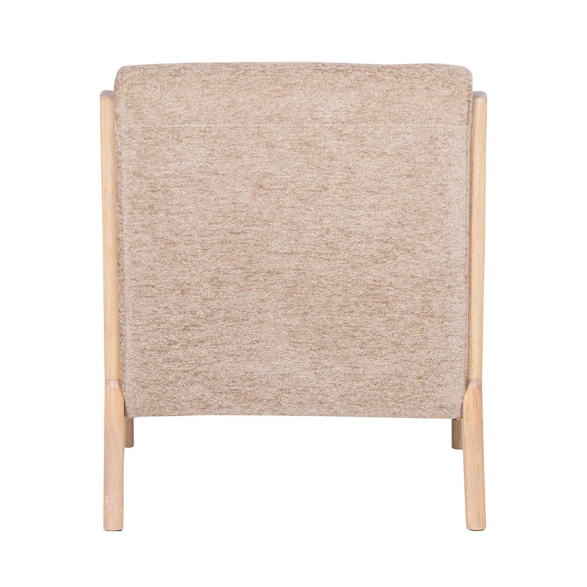 SESSEL Mark Sandfarben B: 67cm - Sandfarben/Naturfarben, MODERN, Holz/Textil (67/75/82cm) - Livetastic