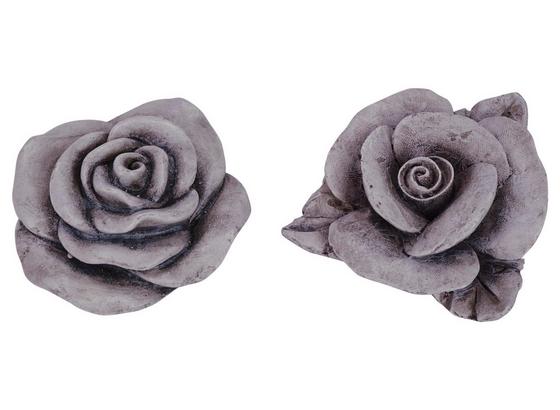 Dekoblume Ø 6 cm - Grau, MODERN, Stein (6cm) Dekoblume Ø 6 cm - Grau, MODERN, Stein (6cm)