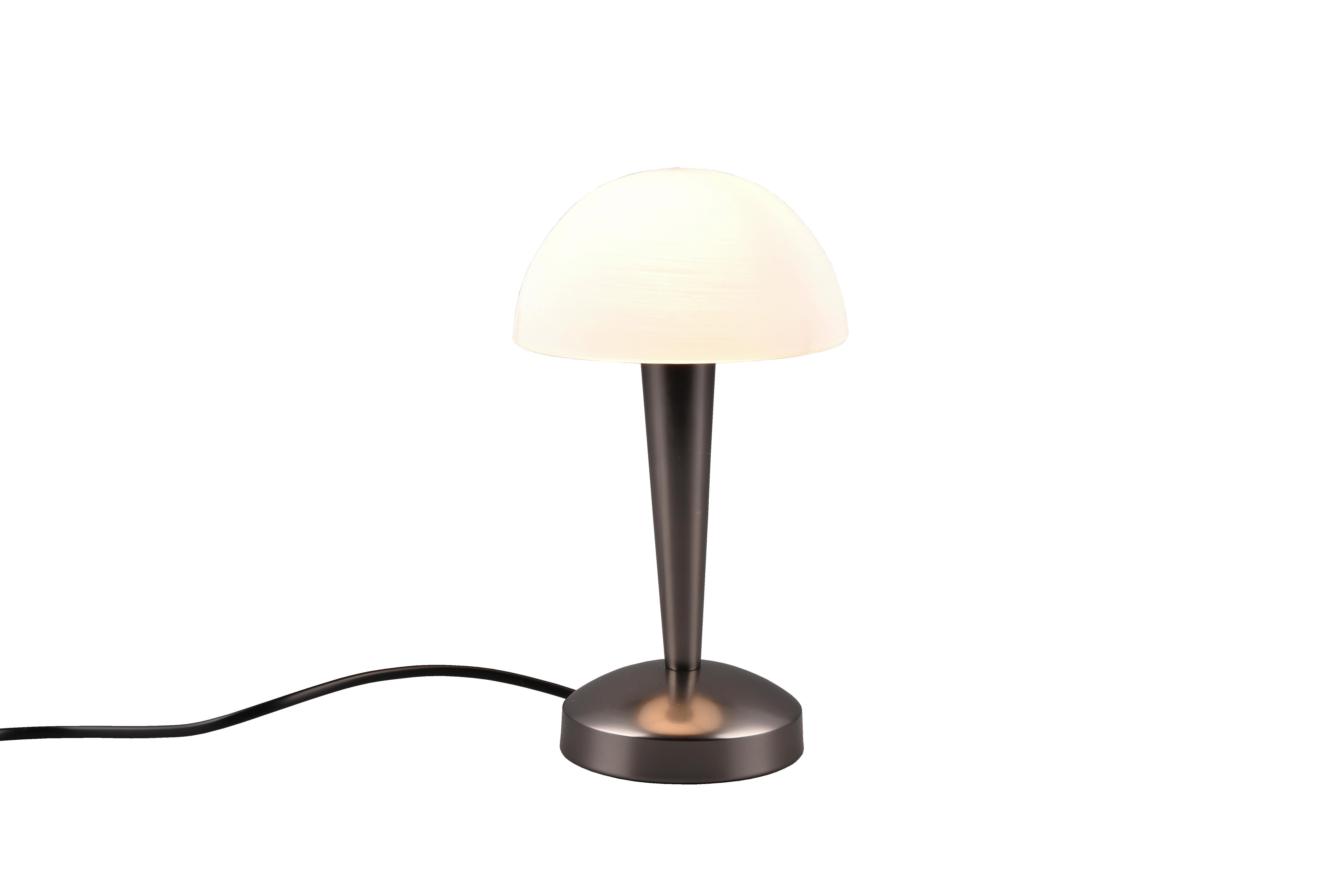 Tischleuchte R59561120 Canaria - Chromfarben/Schwarz, Basics, Glas/Metall (15/26,5cm)