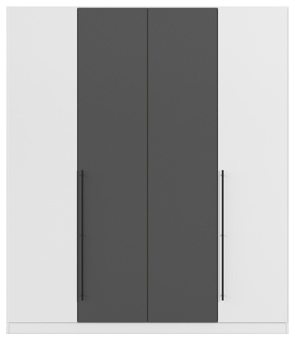 Kleiderschrank Safari B: 181 cm - Champagner/Eiche Artisan, KONVENTIONELL, Holzwerkstoff (181/229/54cm)
