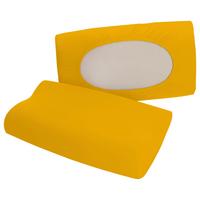 Polsterbezug Pure Flexible - Gelb, Basics, Textil (40-70/40-90cm) - Schlafgut