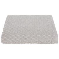 Fürdőlepedő Elena - ezüst, Modern, textil (70/140cm) - Luca Bessoni