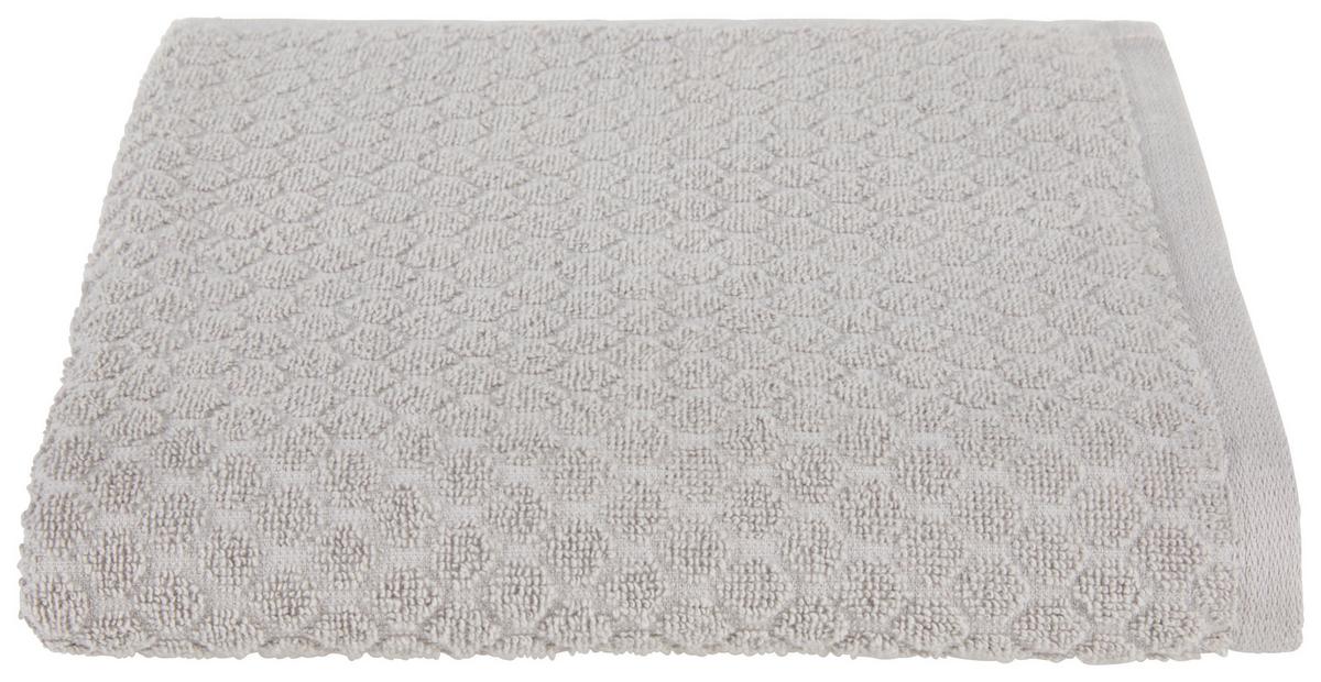 Fürdőlepedő Elena - ezüst, Modern, textil (70/140cm) - Luca Bessoni