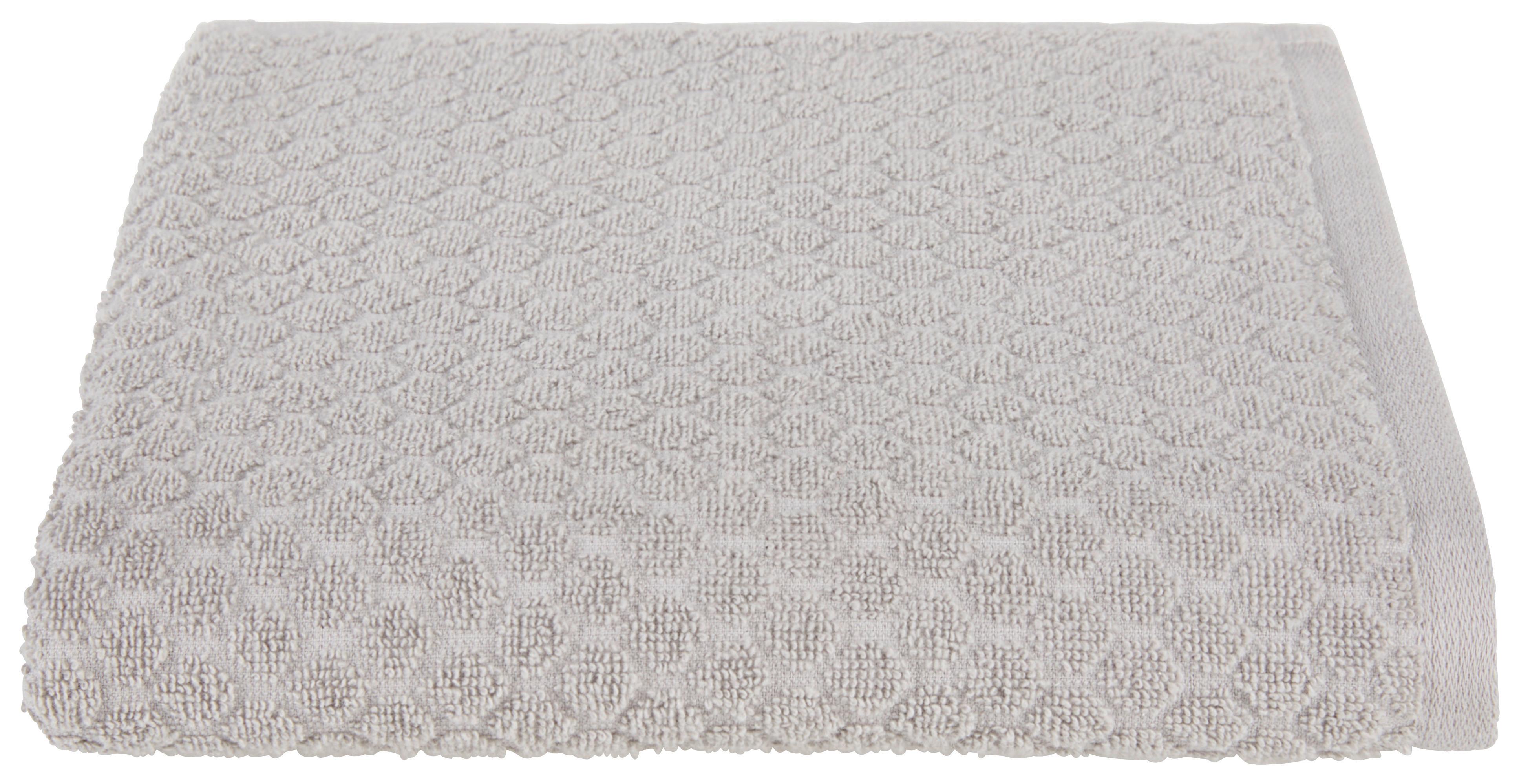 Duschtuch Elena Baumwolle 450 G/m2 Silber 70x140 Cm