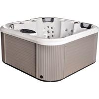 Whirlpool Acryl Florenz 200 X 91 X 200 cm - Weiß/Grau, MODERN, Kunststoff (200/200/91cm)