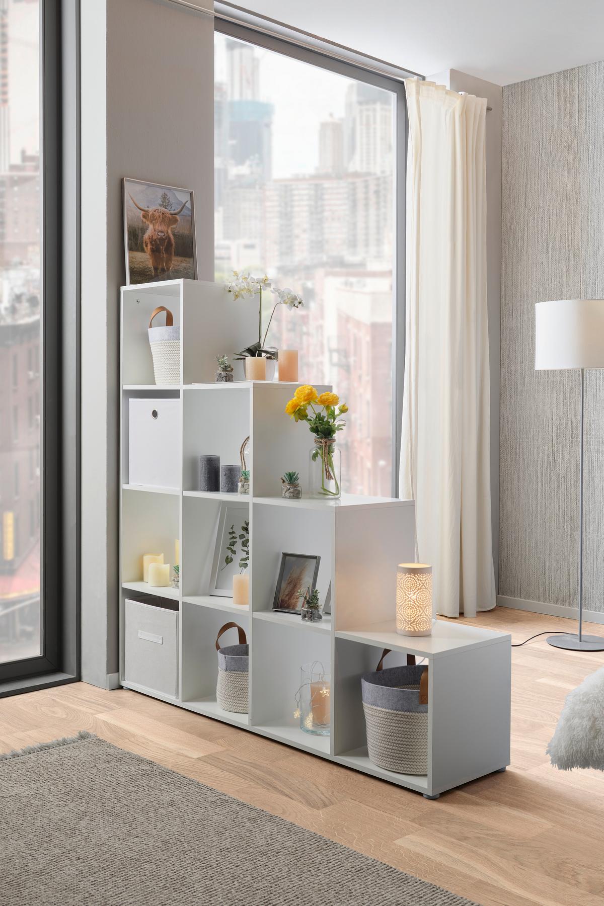 Kunstpflanze Sukkulente Grün L: 8,5 Cm, Haviva - Klar/Grau, MODERN, Glas/Naturmaterialien (5,1/8,5cm) - Luca Bessoni