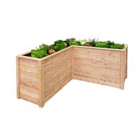 Hochbeet Klassik L - Lärchefarben, KONVENTIONELL, Holz (170/170/84cm)