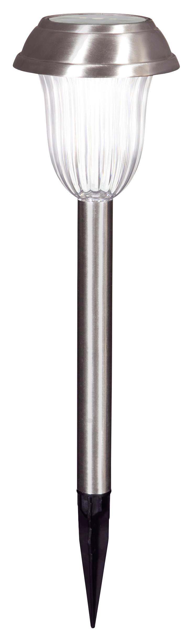 Duracell Solar Gartenleuchtenset Gl010np4du - Silberfarben, MODERN, Kunststoff/Metall (10/38,4/10cm)