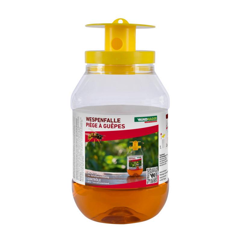 Wespenfalle Wespenfalle inkl. Köder - Transparent/Gelb, Basics (10/17,5/10cm) - Windhager